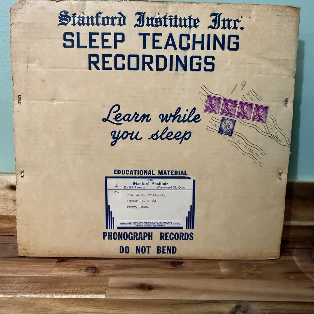 Vintage Sleep Teaching Recordings